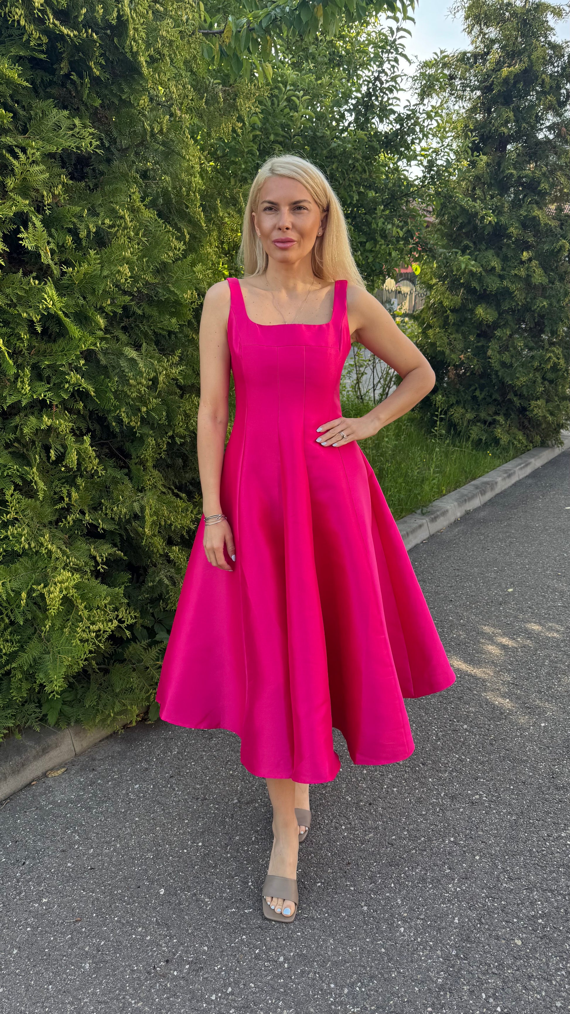 Rochie Elegance Fucsia