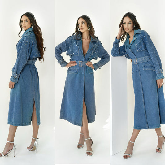 Trench Jeans Cristale