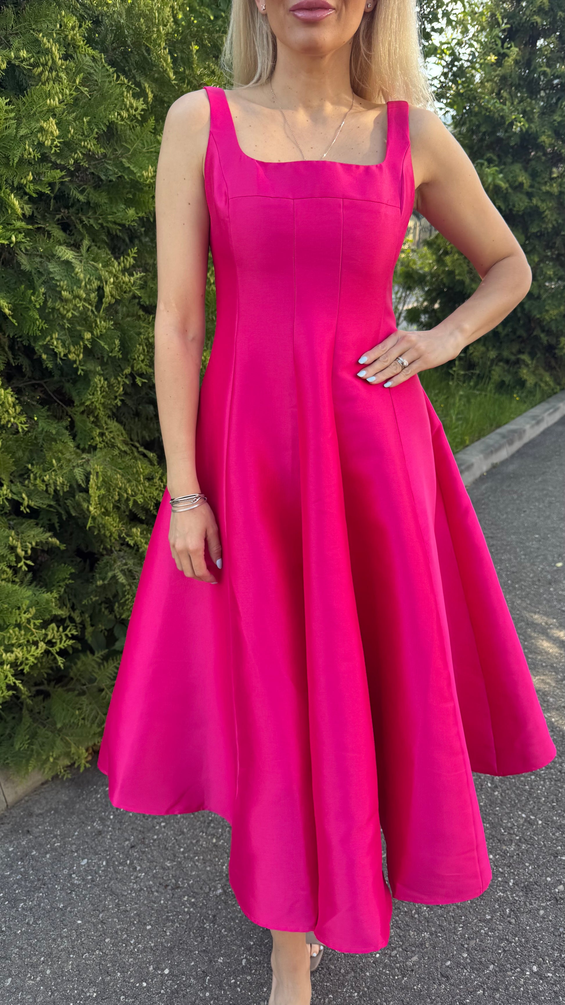 Rochie Elegance Fucsia